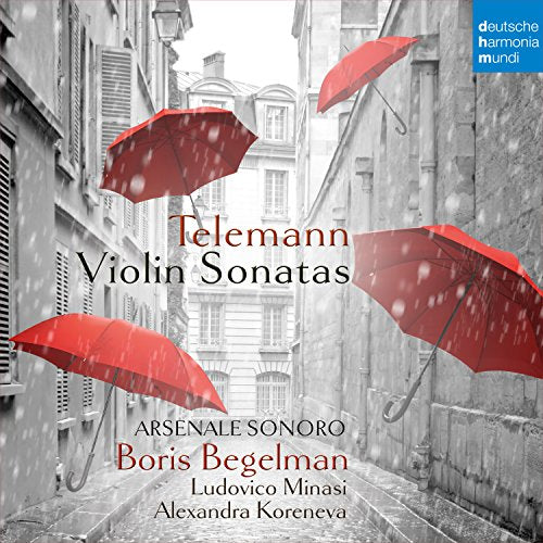 BORIS BEGELMAN - TELEMANN: VIOLIN SONATAS (CD) Online Hot Sale