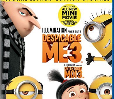 DESPICABLE ME 3 [BLU-RAY + DVD + DIGITAL HD] (SOUS-TITRES FRANAIS) Discount