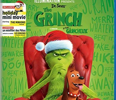 ILLUMINATION PRESENTS: DR. SEUSS  THE GRINCH [BLU-RAY + DVD + DIGITAL] (BILINGUAL) Discount