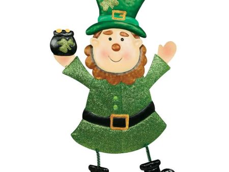 St. Patrick s Day Leprechaun Metallic Hanging Decoration Fashion