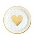 Everyday Love Paper Plates 9in, 8pcs For Cheap