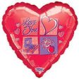 Cut Paper Love Foil Balloon 18in Online