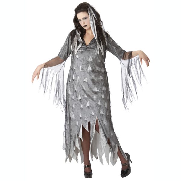 Adult Plus Size Graveyard Zombie Halloween Costume Online now