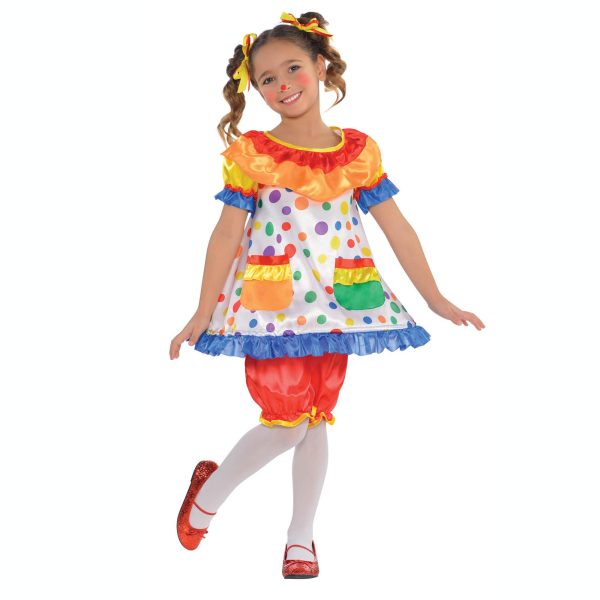 Child Clown Dress Funny Costume For Cheap