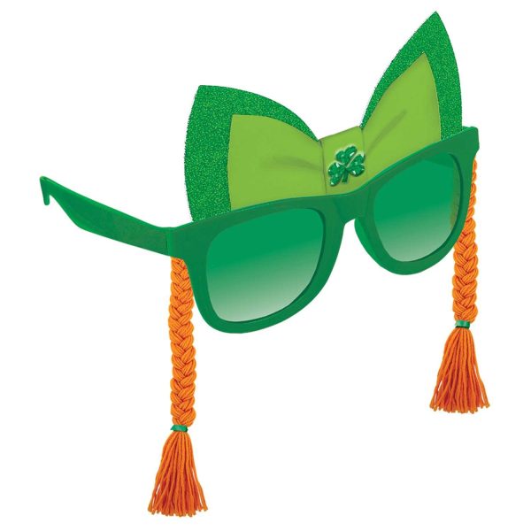 St. Patrick s Day Fun Shades With Braids For Discount